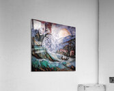 0880 Magic Village Down By The Sea Acrylic Print