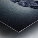 0803 Meditation In Winter Blues Metal print