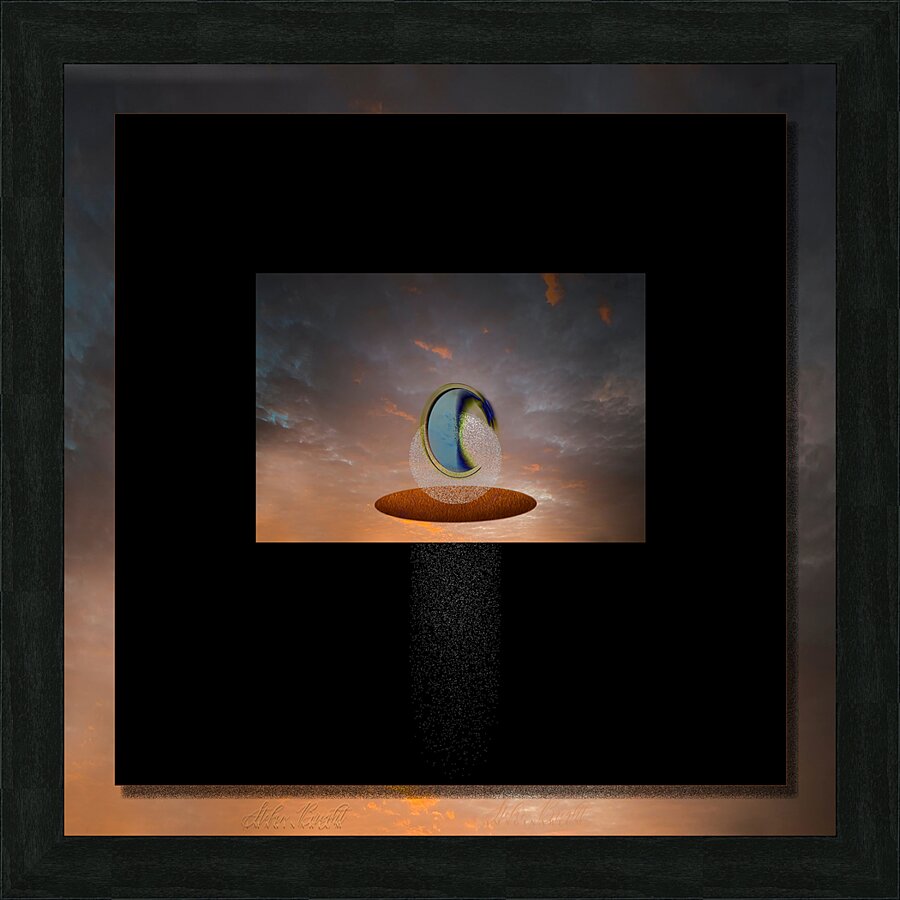 0757 On Sunday When Time Stood Still Picture Frame Printing