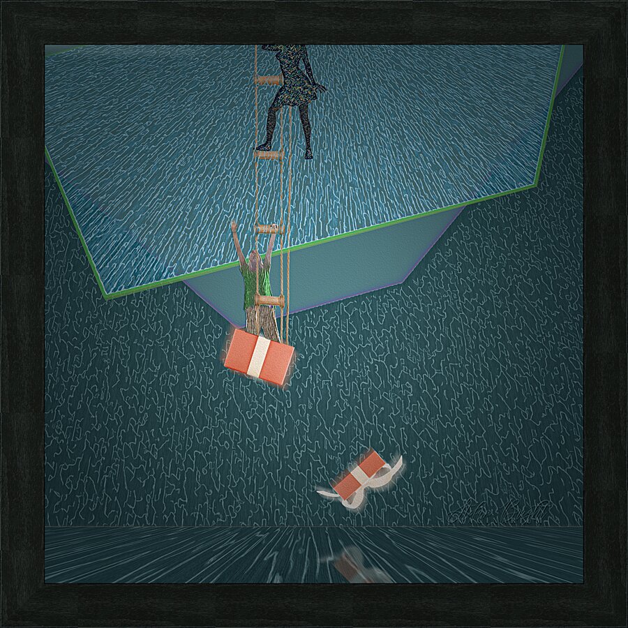 0747 The Gift That Keeps On Giving Picture Frame Printing