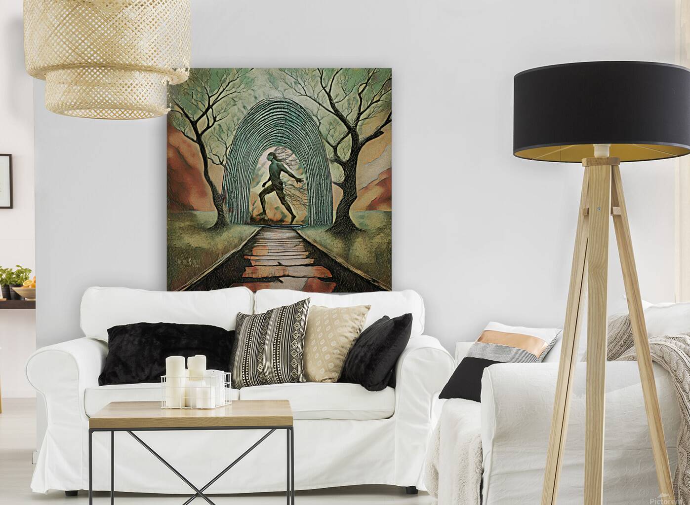 0875 Tree On The Run Reproduction
