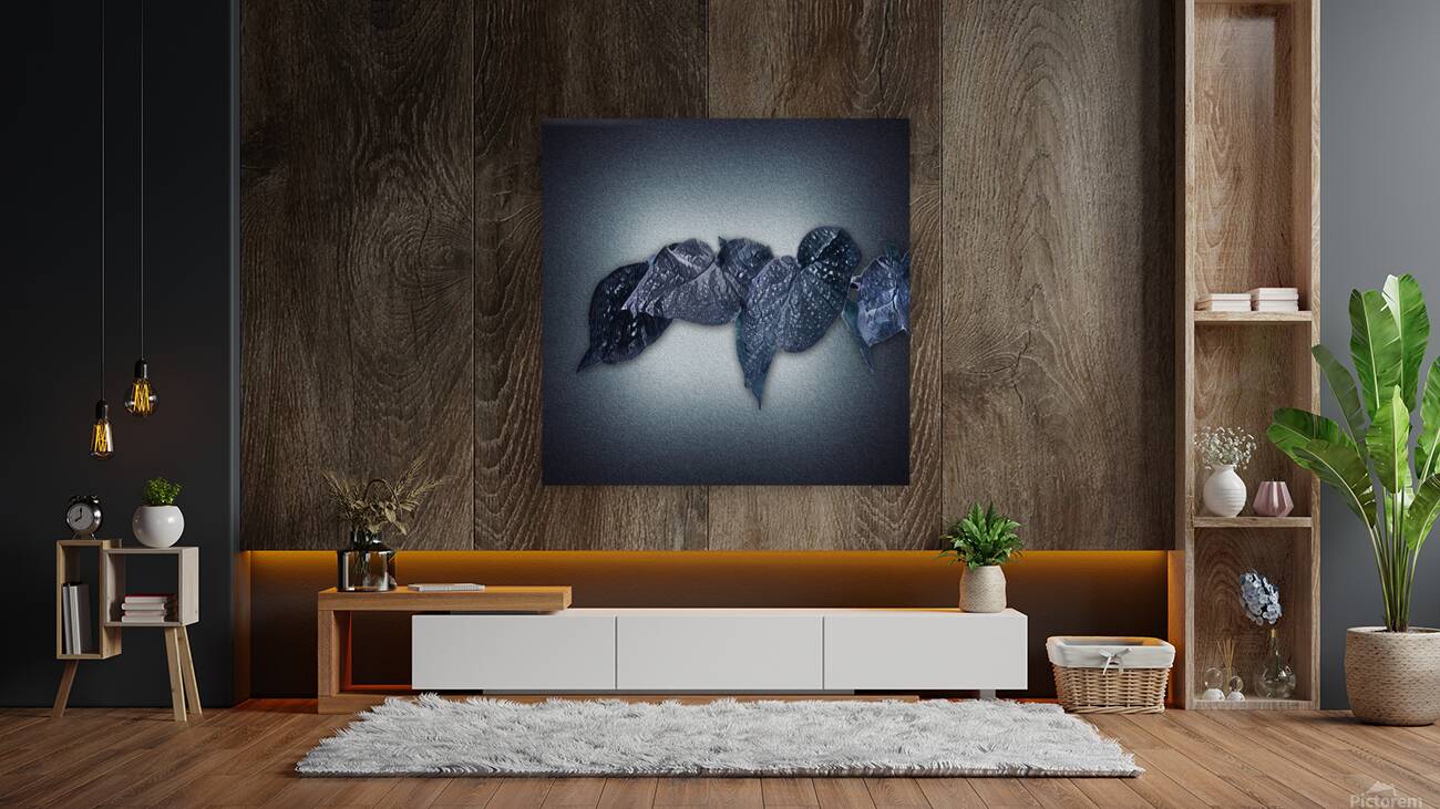 0803 Meditation In Winter Blues Reproduction