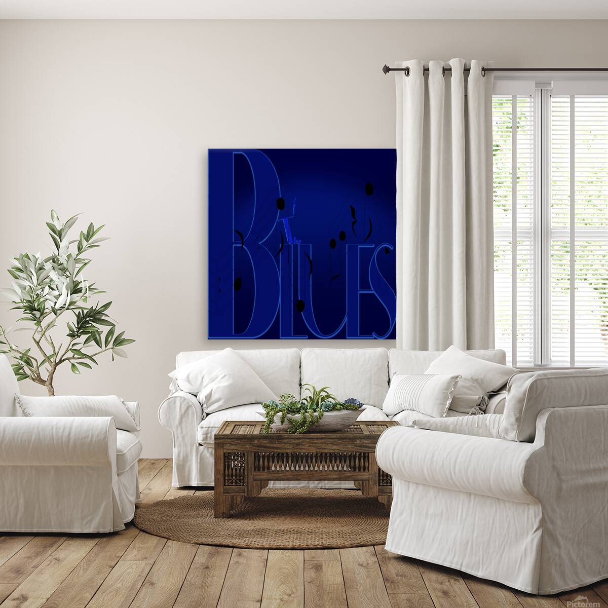0843 The Blues Reproduction