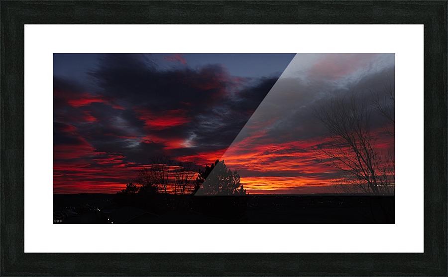 Sunrise Picture Frame print