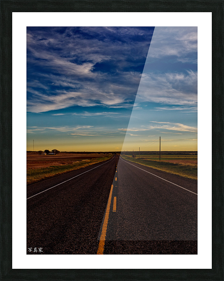 Texas 208 Picture Frame print