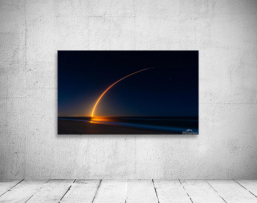 Falcon 9 Rocket Launch Wall Preview