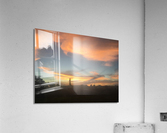 Starburst Clouds Acrylic Print