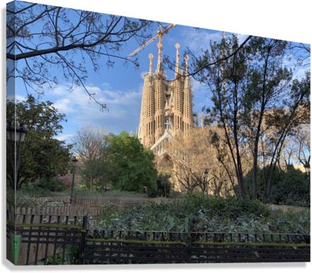 Temple Church Canvas Print