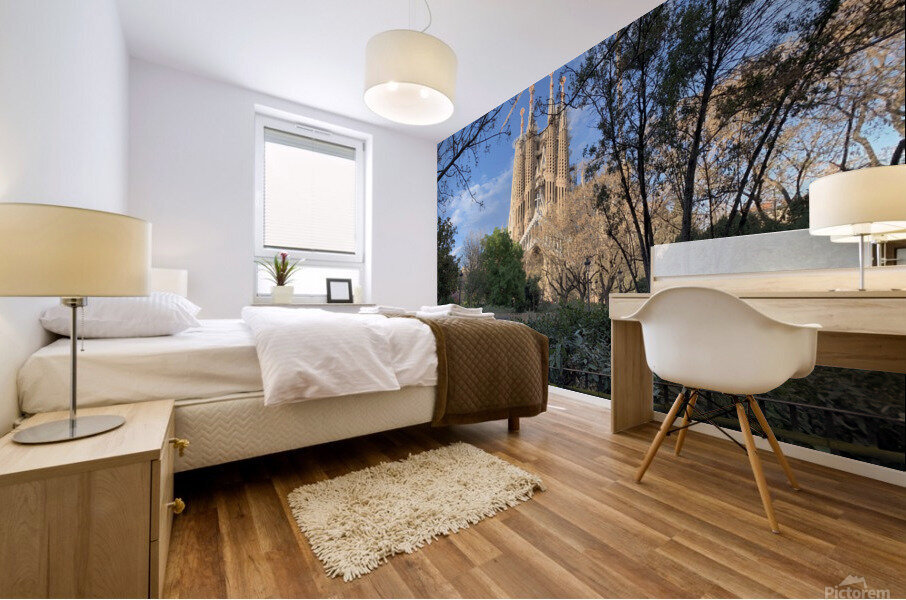 Temple Church Mural print