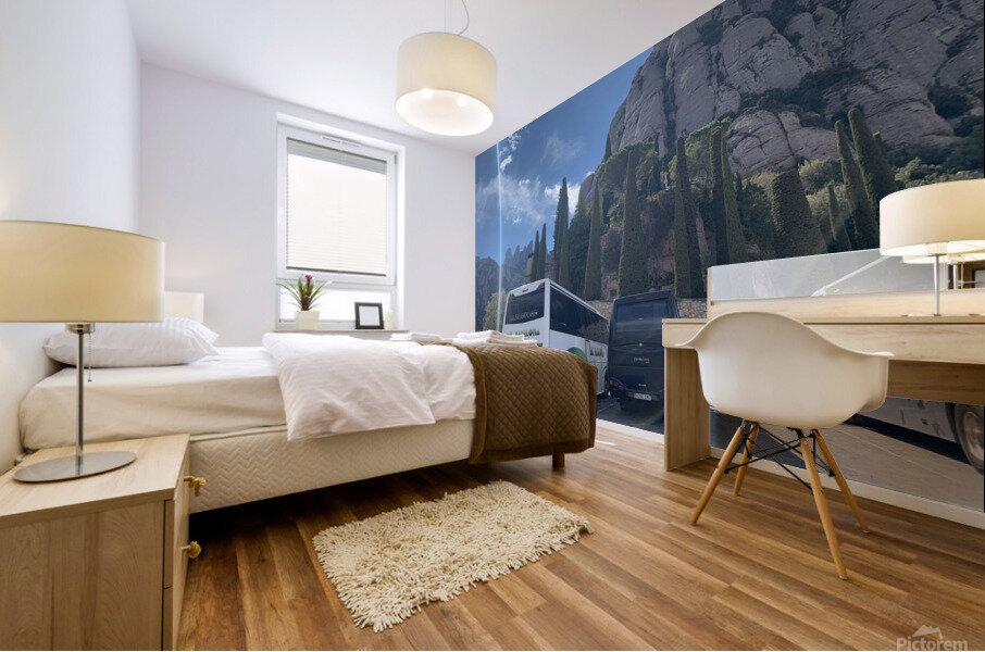 Montserrat - Spain  Mural print