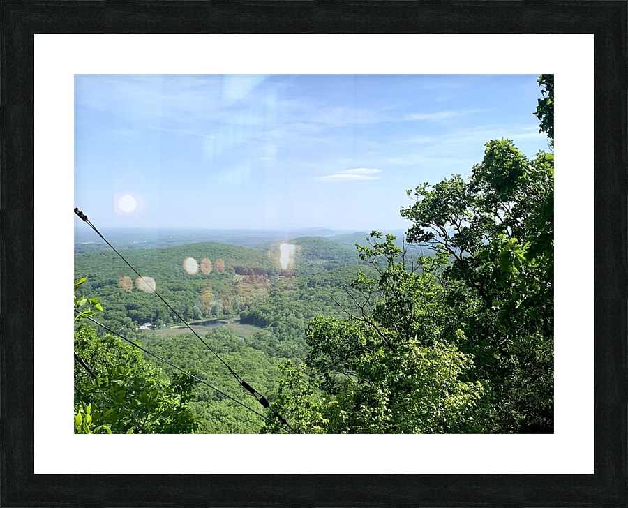 Greenery Scenery  Picture Frame print