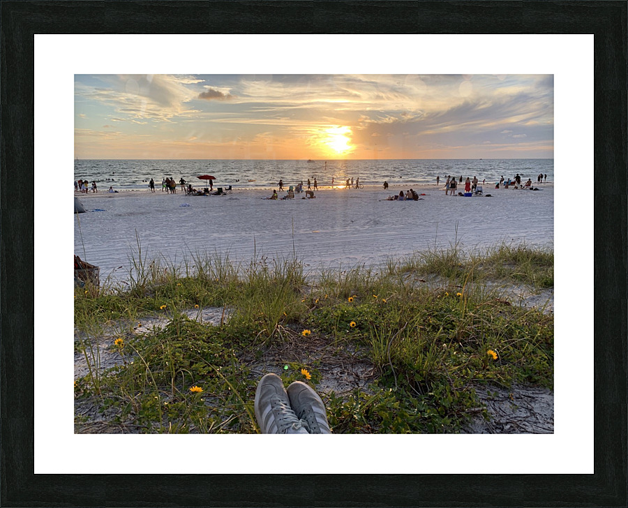 Clearwater Beach FL Picture Frame print