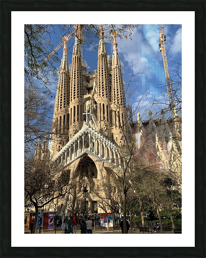 Gaudis Creation  Picture Frame print