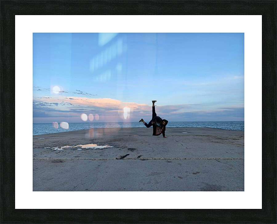 Legs Up  Picture Frame print