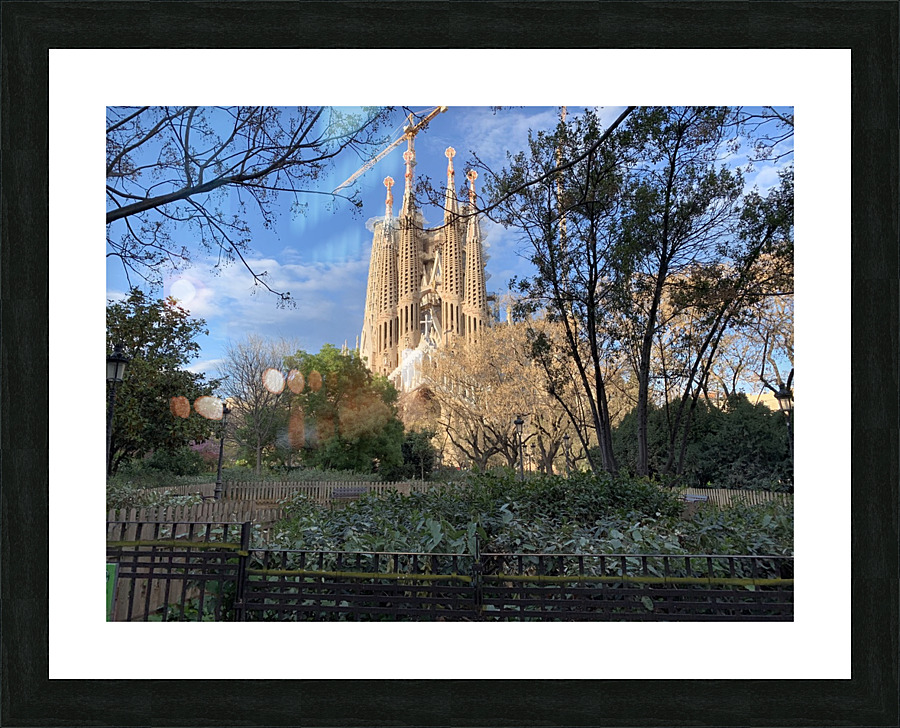 Temple Church Picture Frame print