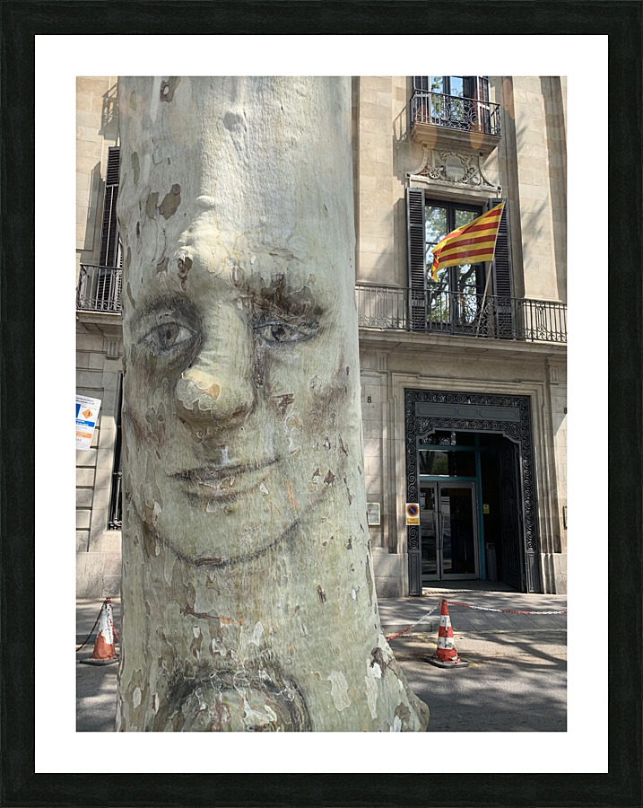 Tree People  Picture Frame print