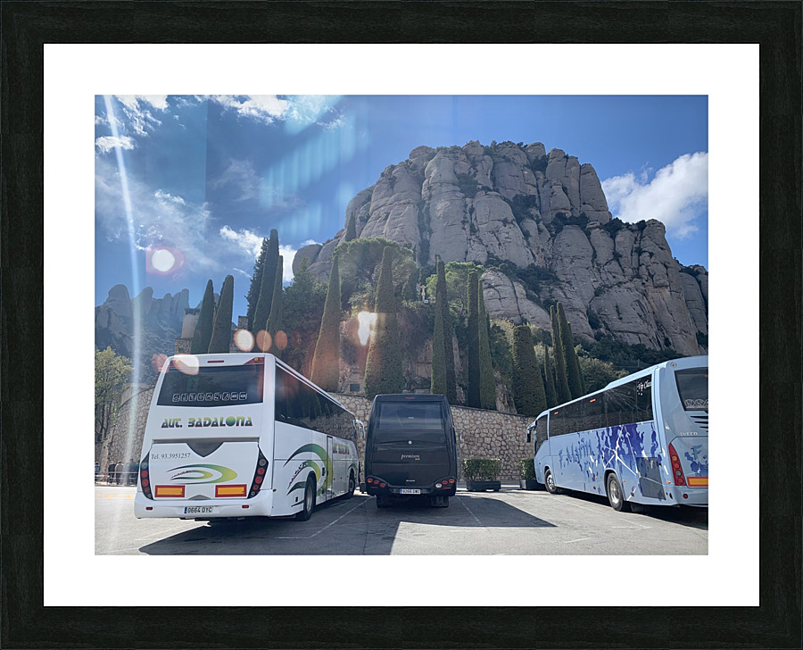Montserrat  Picture Frame print