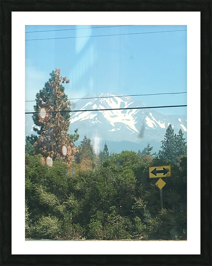 Mt Shasta Picture Frame print