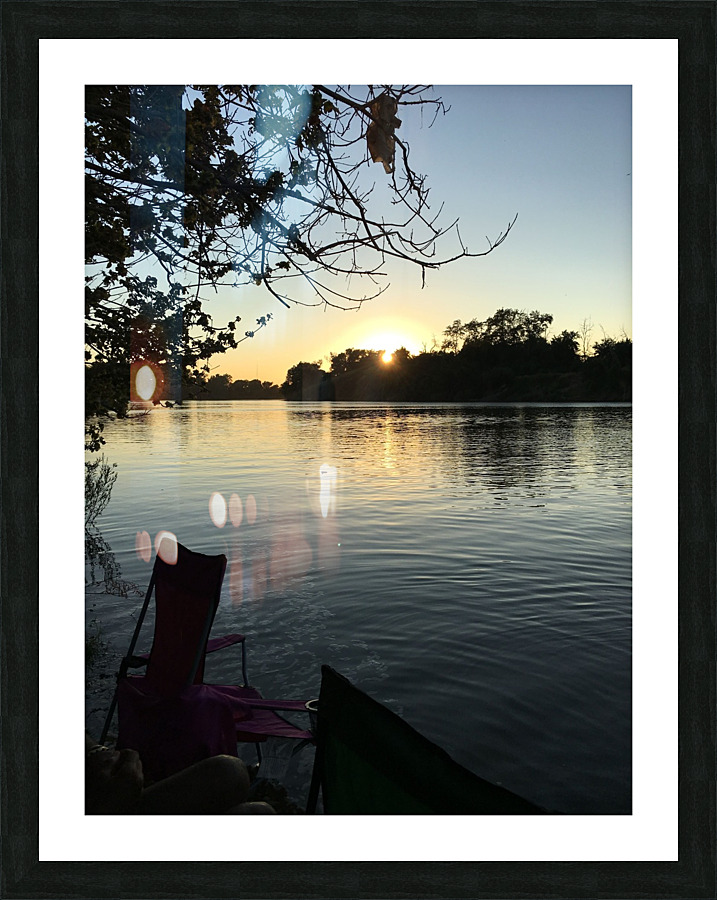 Release into the Water  Picture Frame print