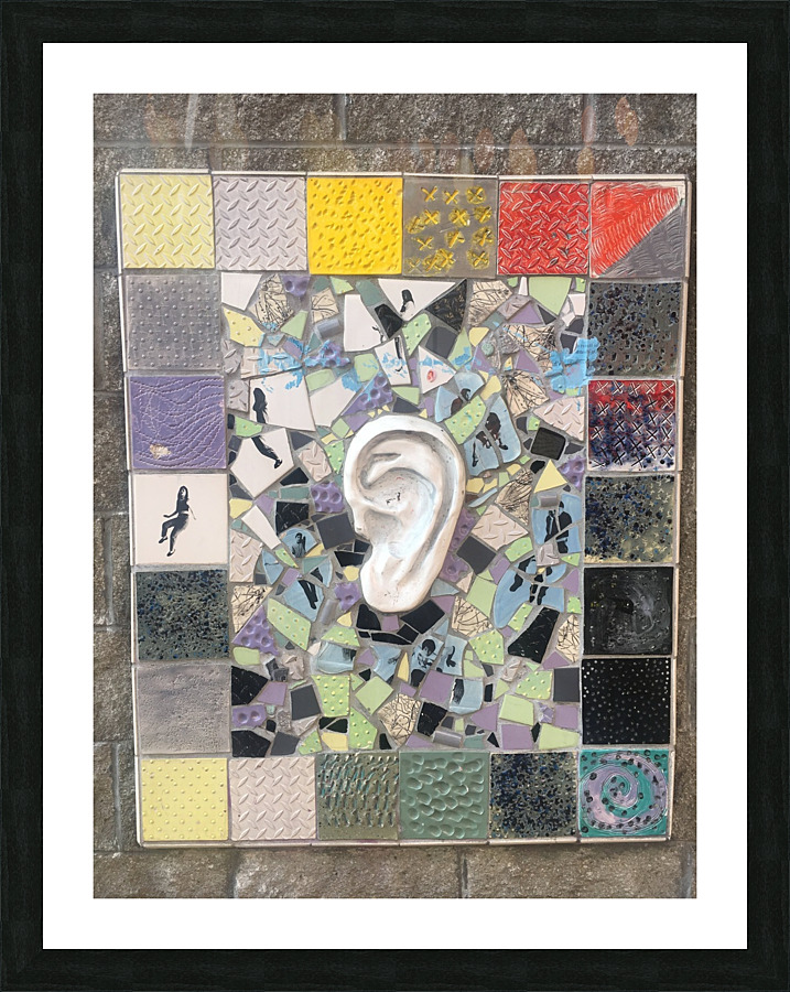 Just Listen  Picture Frame print