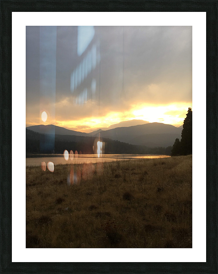 Lake Sis Picture Frame print