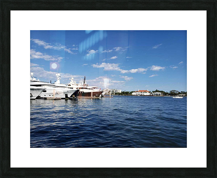 Yacht Life Picture Frame print
