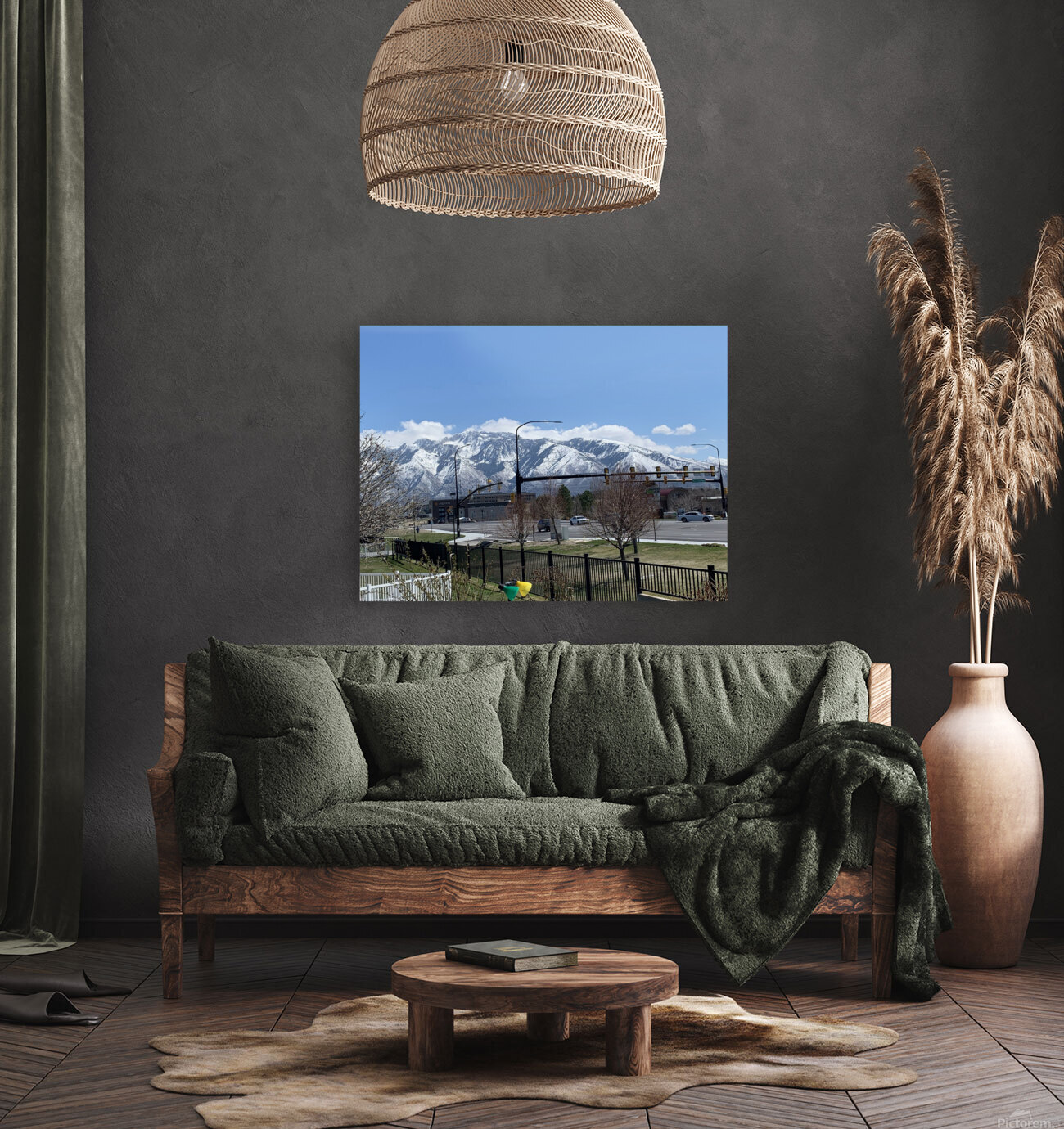 Utah Mountains  Reproduction
