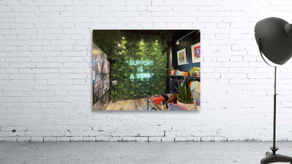 Support is a Verb Wall Preview