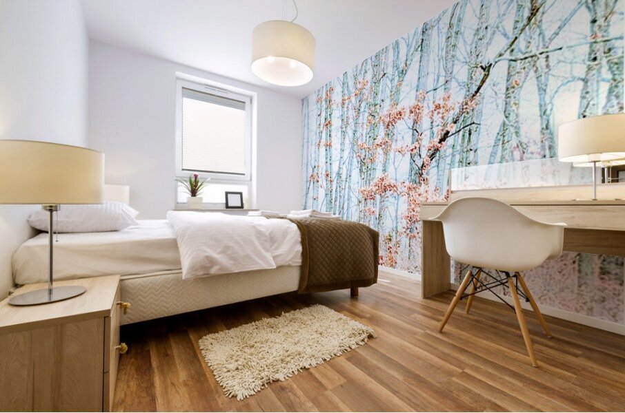 A Winters Day  Mural print
