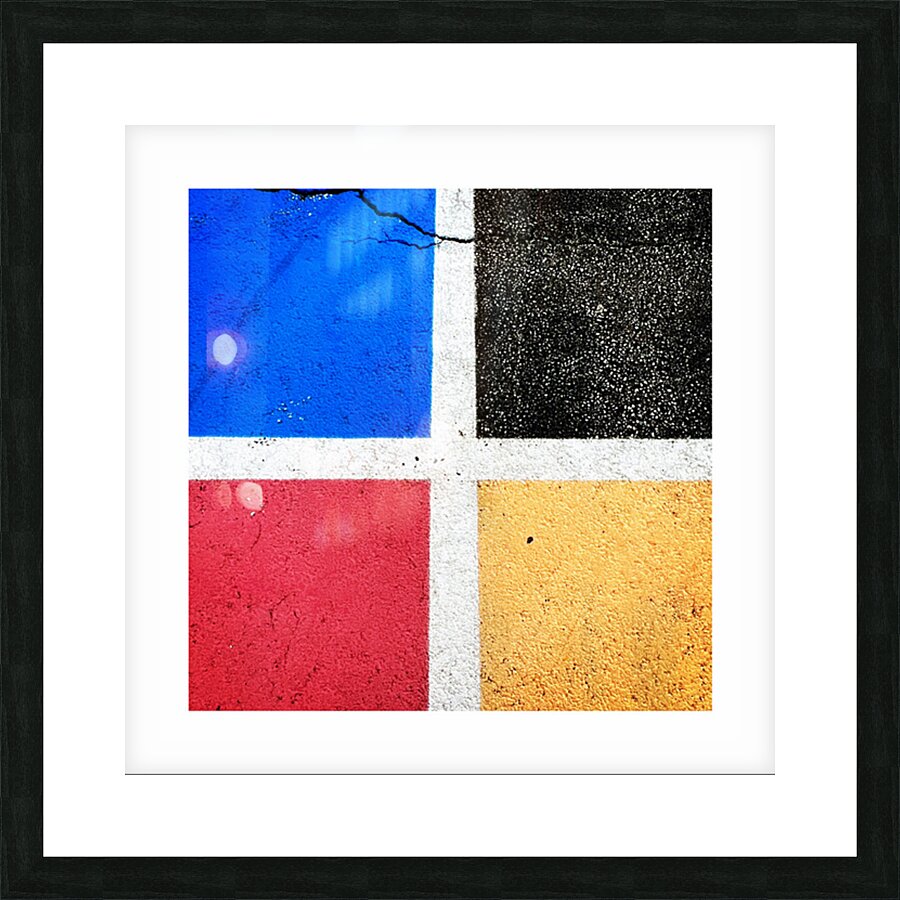 4 Square Picture Frame print