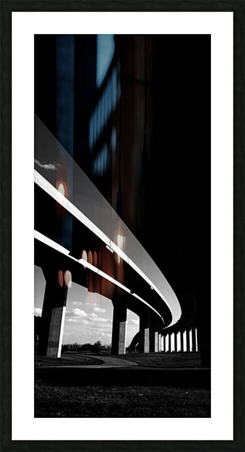 Bridge Picture Frame print