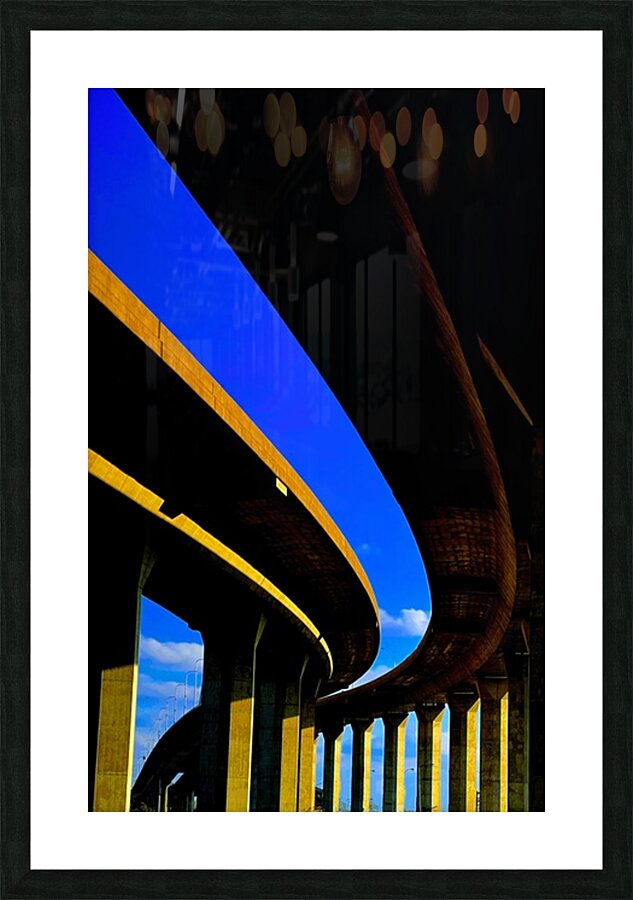 Bridge Picture Frame print