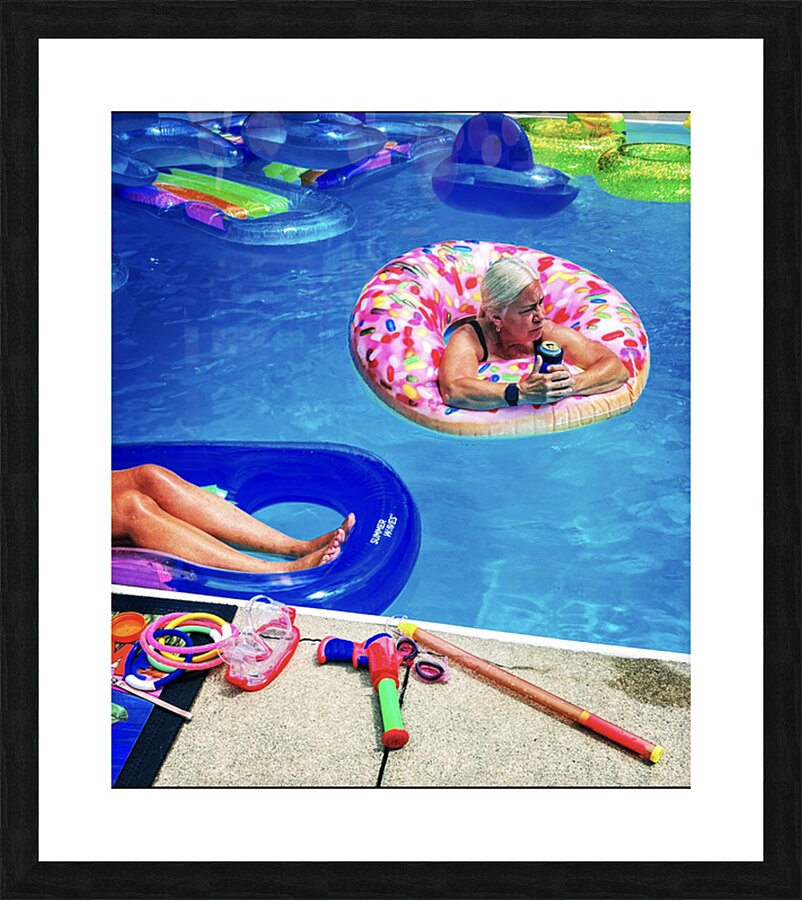 The Pool Picture Frame print