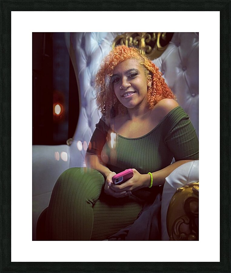 Portrait Picture Frame print
