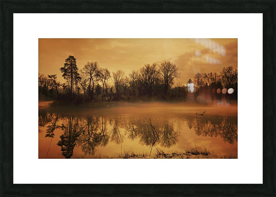 Lake Miakonda Picture Frame print