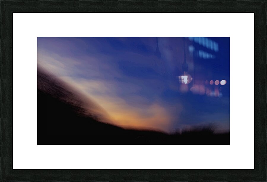 Sunset Picture Frame print
