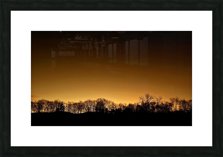 Sundown Picture Frame print