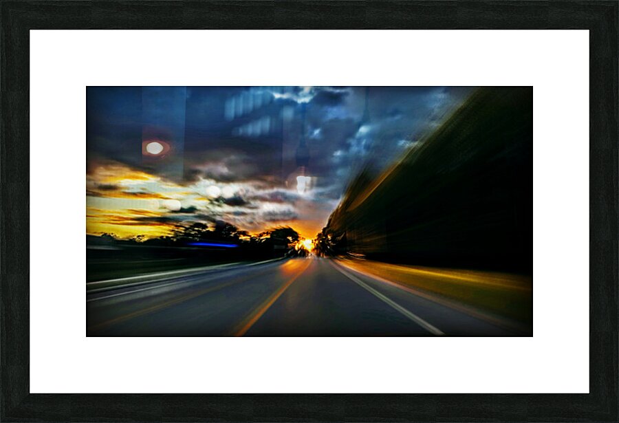 Rush Picture Frame print