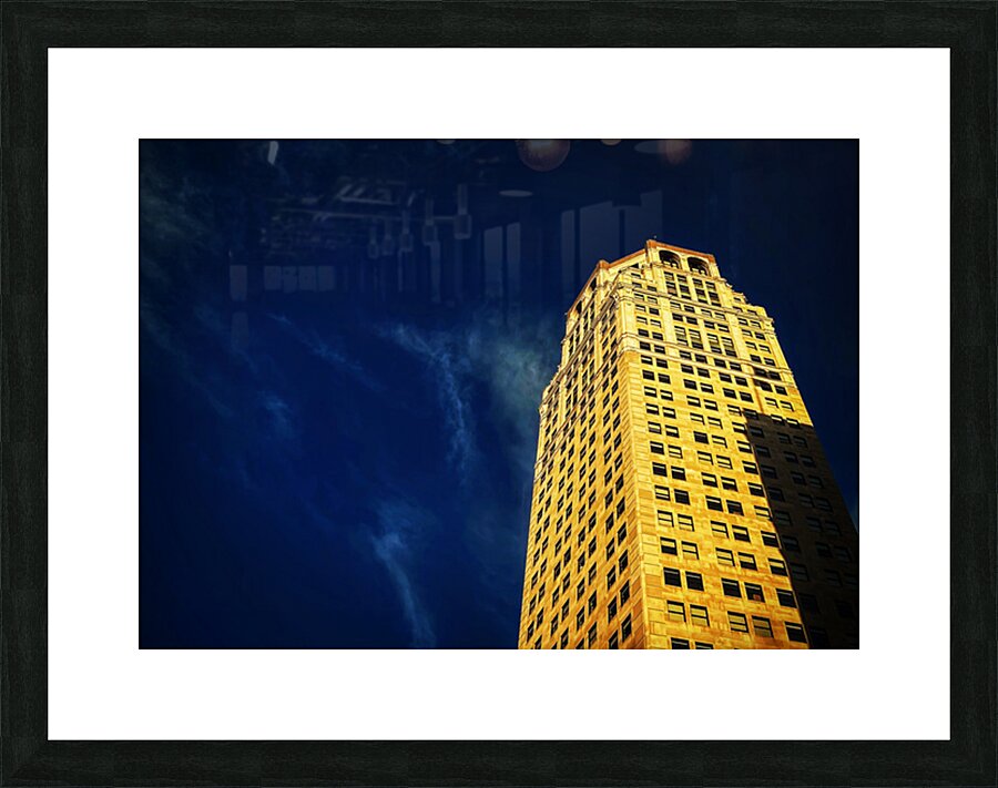 Detroit Picture Frame print