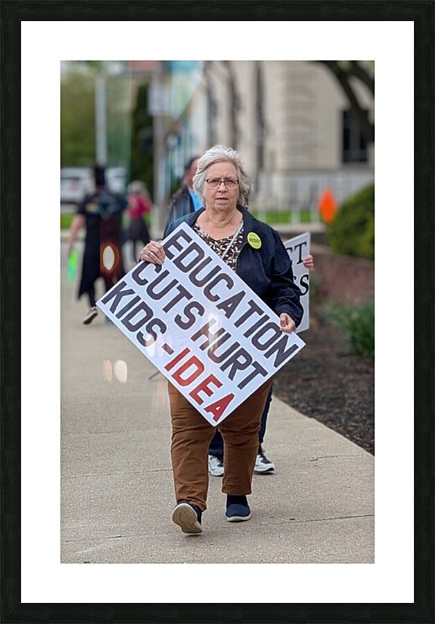 Protest Picture Frame print