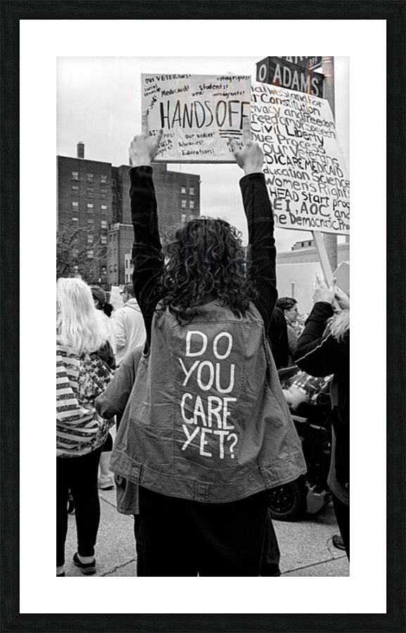 Protest Picture Frame print