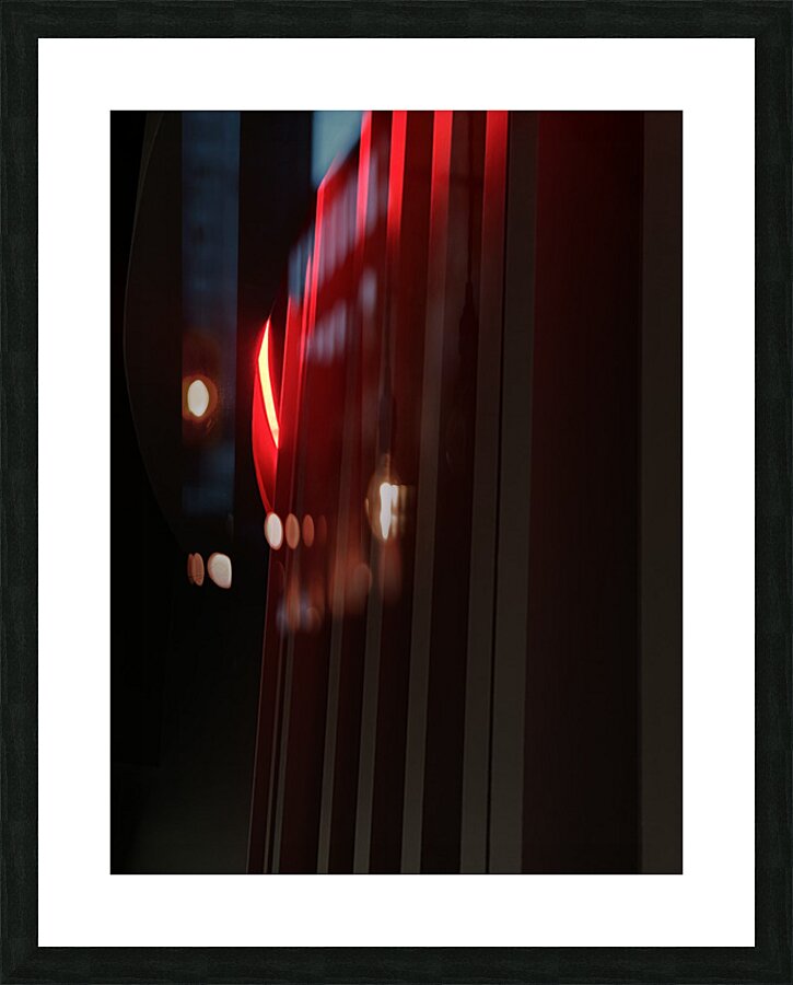 Red Picture Frame print