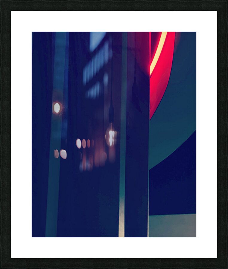 Red Picture Frame print