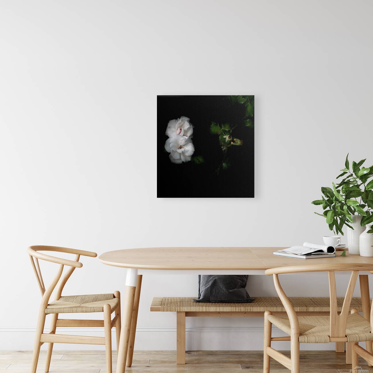 White Gardenia Reproduction