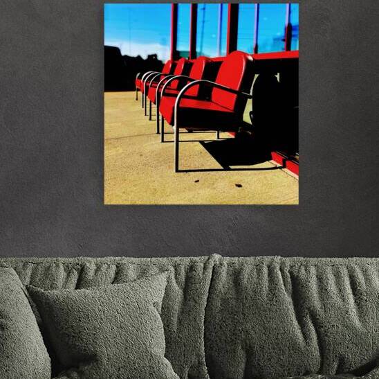 Red Chair by michael stephens