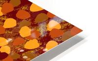 Autumn Abstract HD Metal print