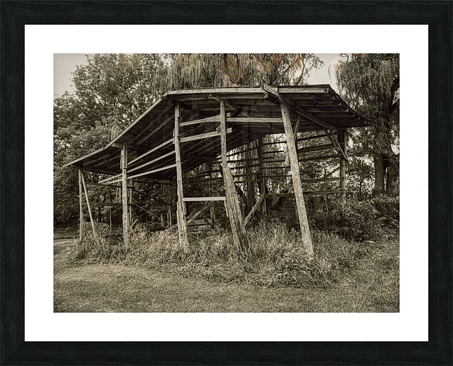 Lean-to Picture Frame print