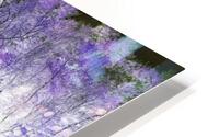 Crystal Forest Purple HD Metal print