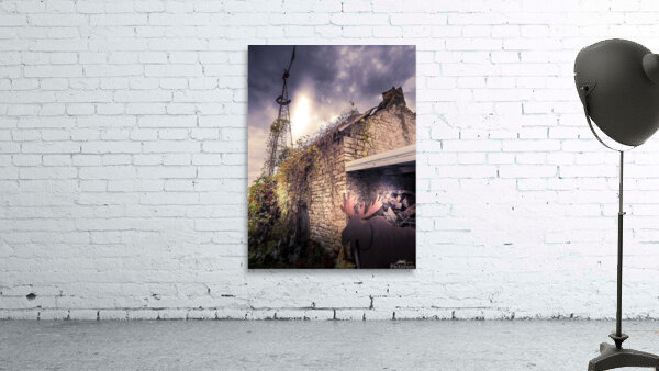 Stone House Windmill Wall Preview