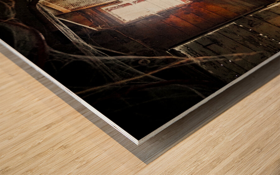 Milk House Wood print